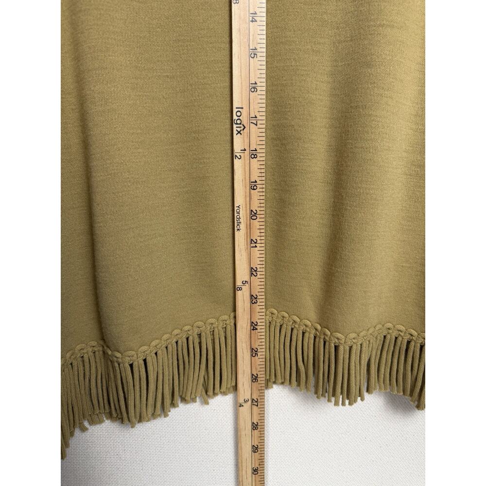 Nina Leonard Women's Sweater Top Sz L Pullover Long Sleeves Fringe Hem - Picture 16 of 16